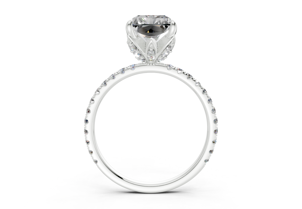 The Spring Pavé Engagement Ring