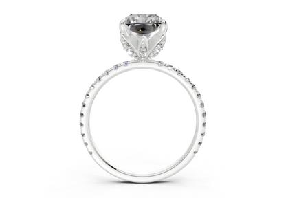 The Spring Pavé Engagement Ring