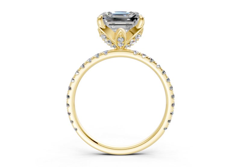 The Spring Pavé Engagement Ring
