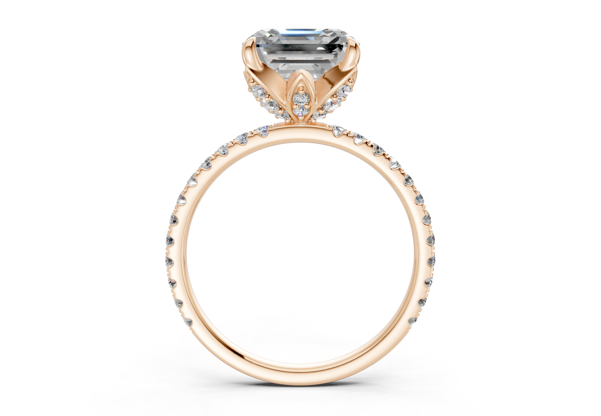 The Spring Pavé Engagement Ring