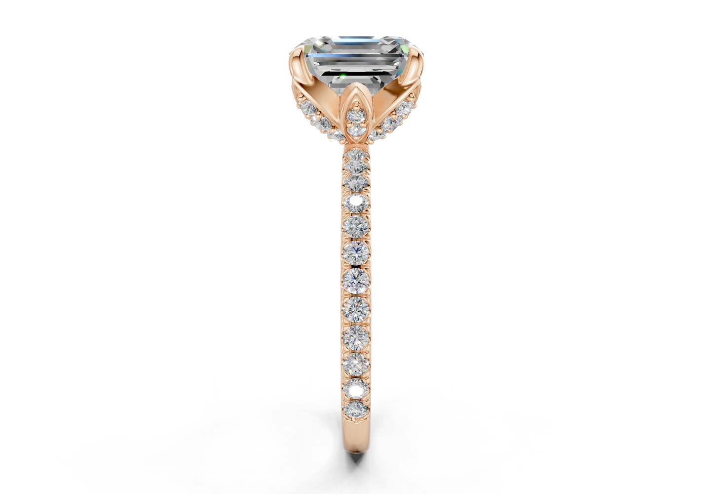 The Spring Pavé Engagement Ring
