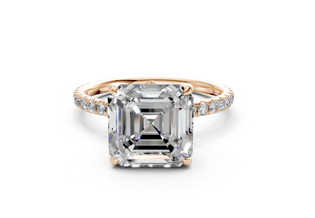 The Spring Pavé Engagement Ring