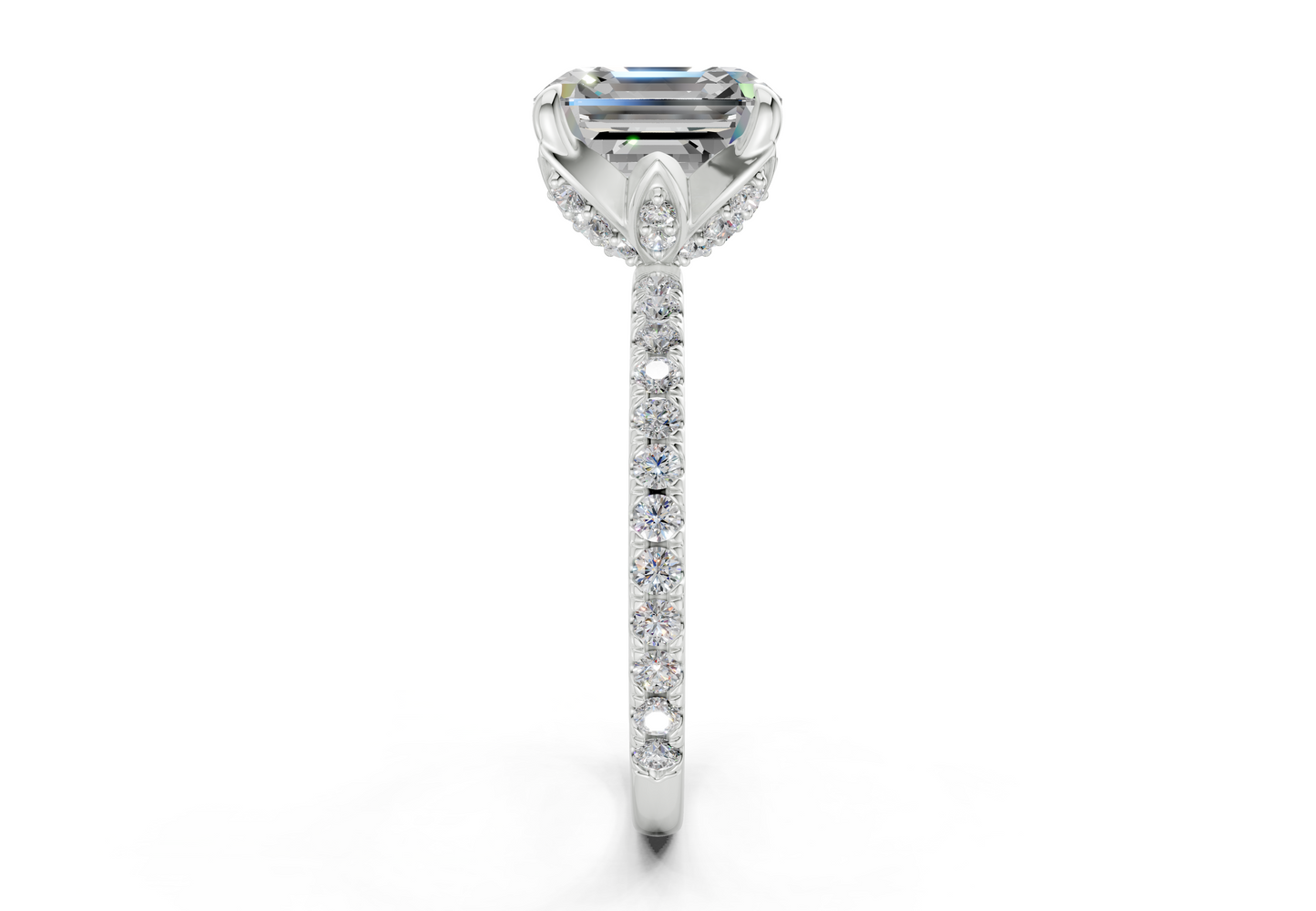 The Spring Pavé Engagement Ring