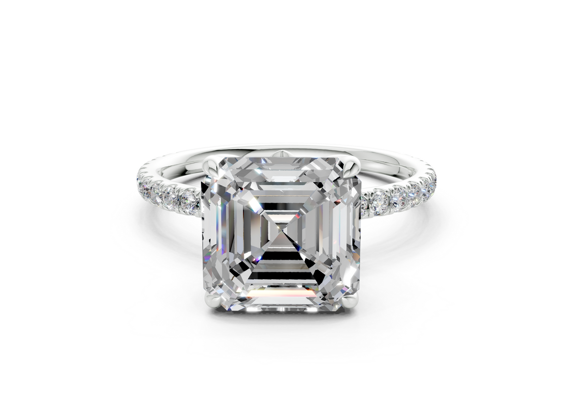 The Spring Pavé Engagement Ring
