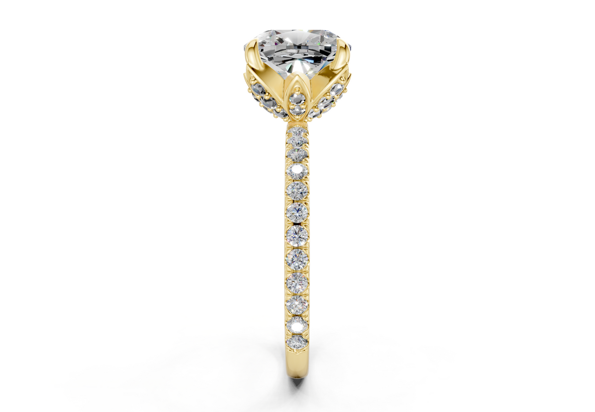 The Spring Pavé Engagement Ring
