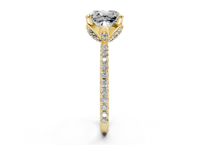 The Spring Pavé Engagement Ring