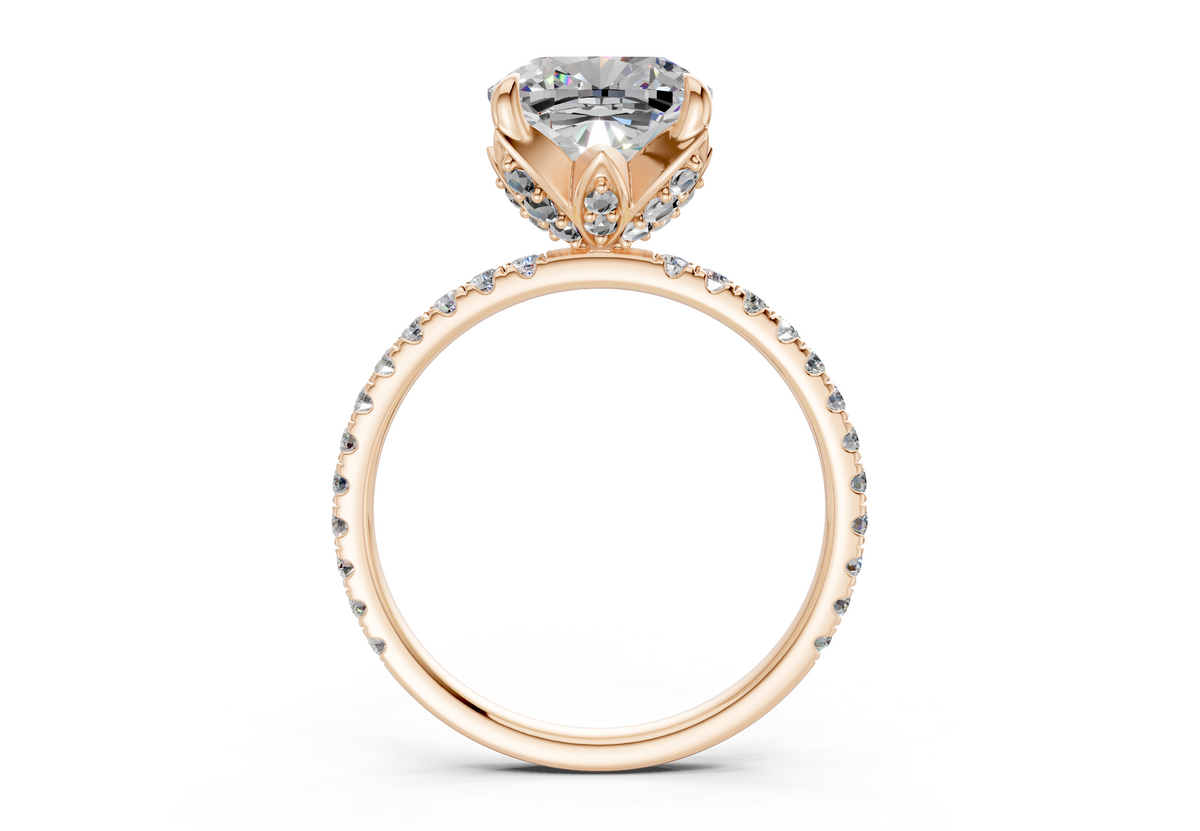 The Spring Pavé Engagement Ring