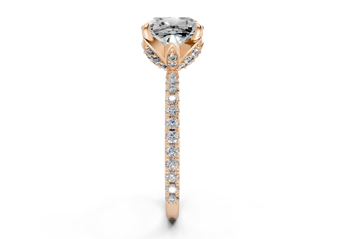The Spring Pavé Engagement Ring