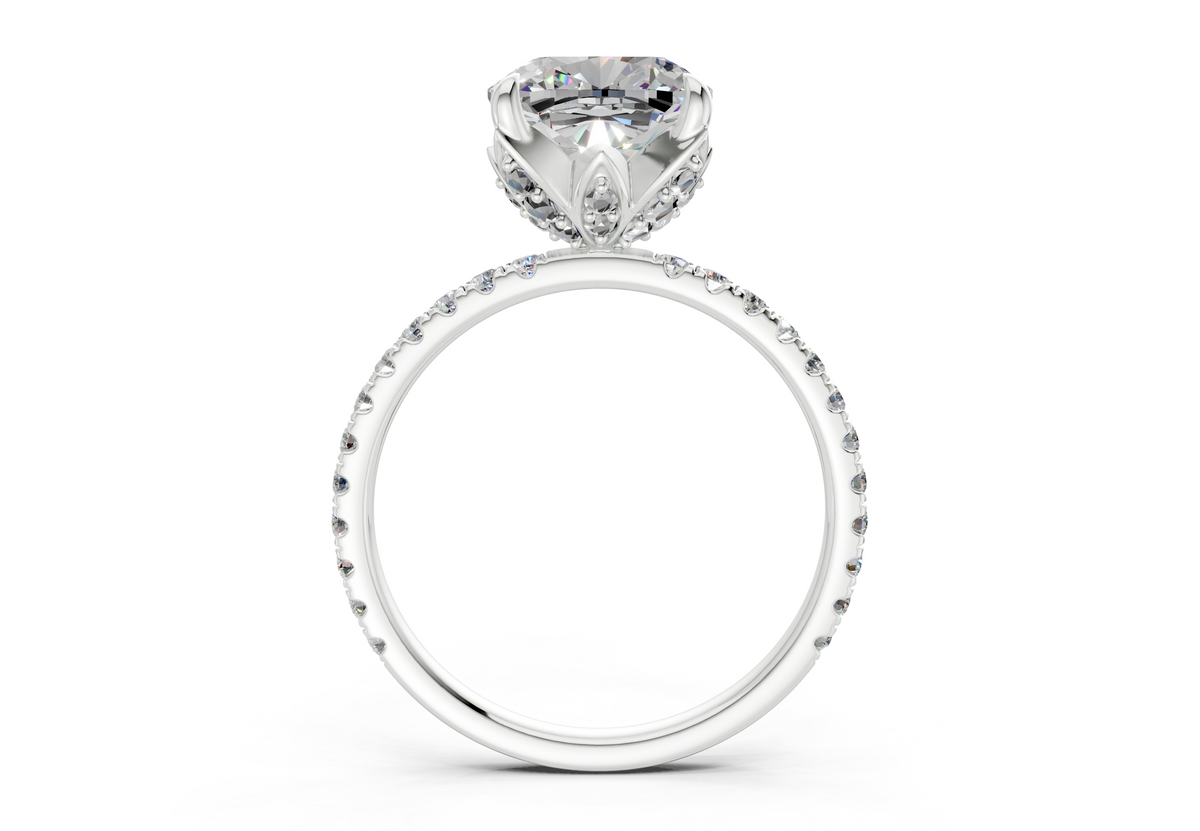 The Spring Pavé Engagement Ring
