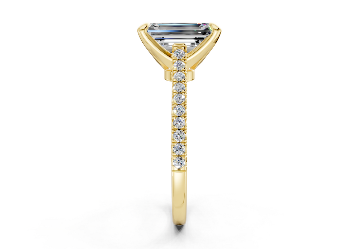 The West Village Pavé Engagement Ring