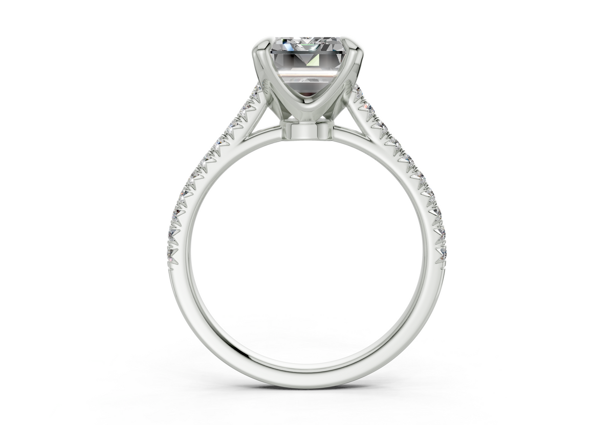 The West Village Pavé Engagement Ring