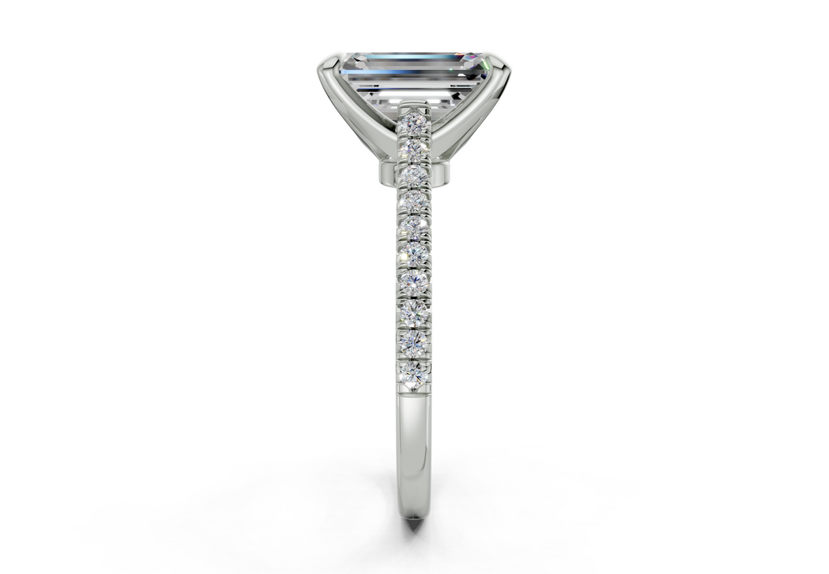 The West Village Pavé Engagement Ring