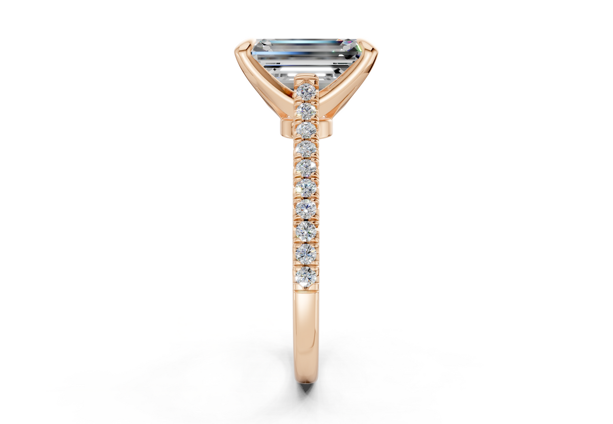 The West Village Pavé Engagement Ring