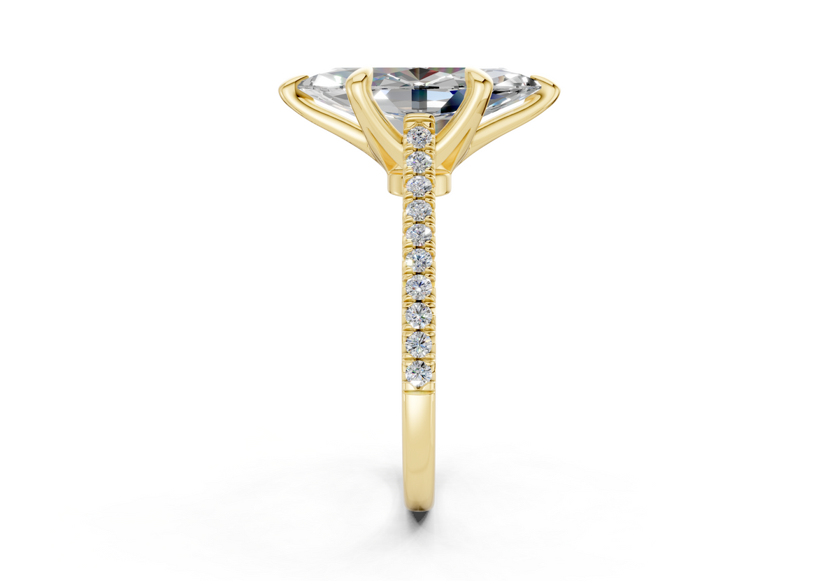 The West Village Pavé Engagement Ring