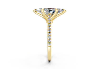 The West Village Pavé Engagement Ring