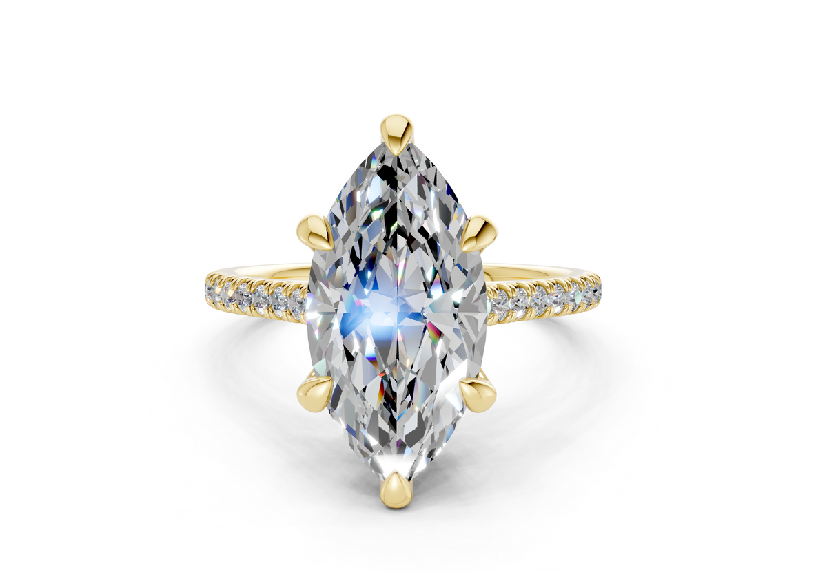 The West Village Pavé Engagement Ring