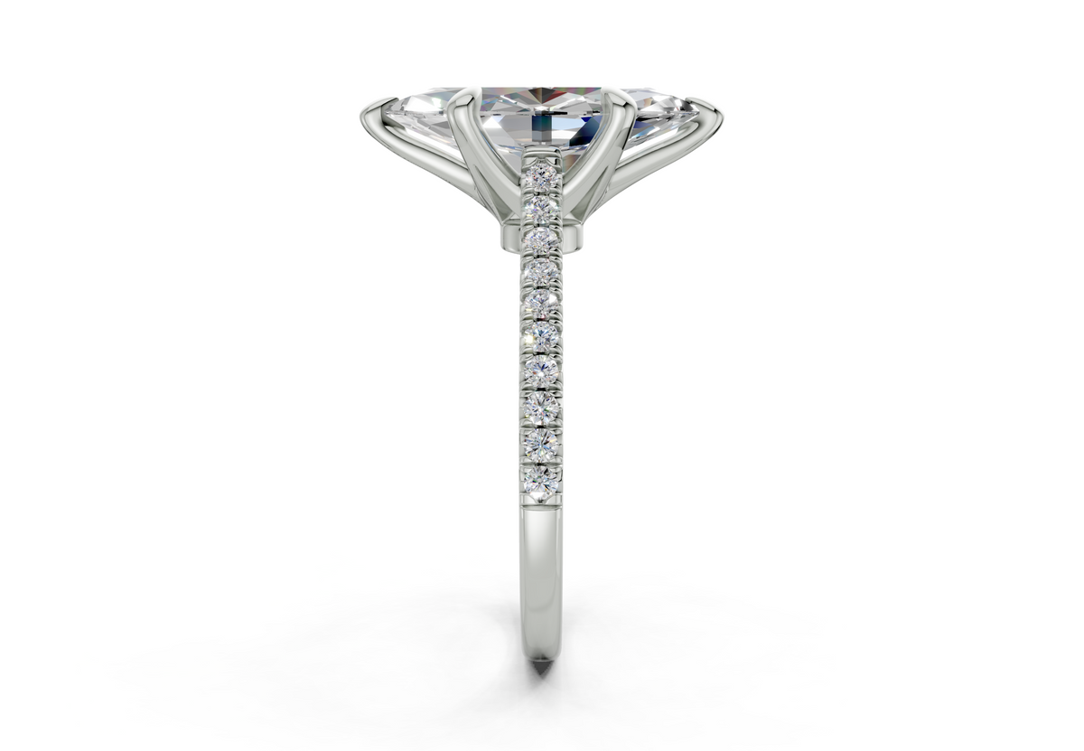 The West Village Pavé Engagement Ring