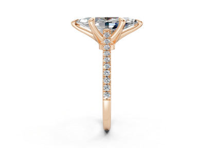 The West Village Pavé Engagement Ring