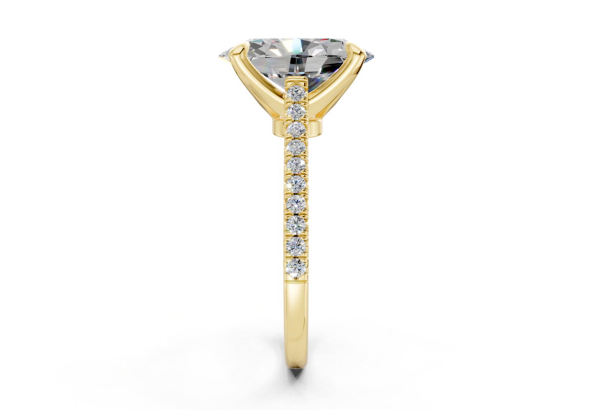 The West Village Pavé Engagement Ring