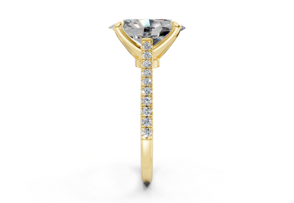 The West Village Pavé Engagement Ring