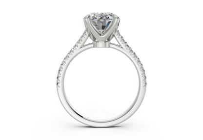 The West Village Pavé Engagement Ring
