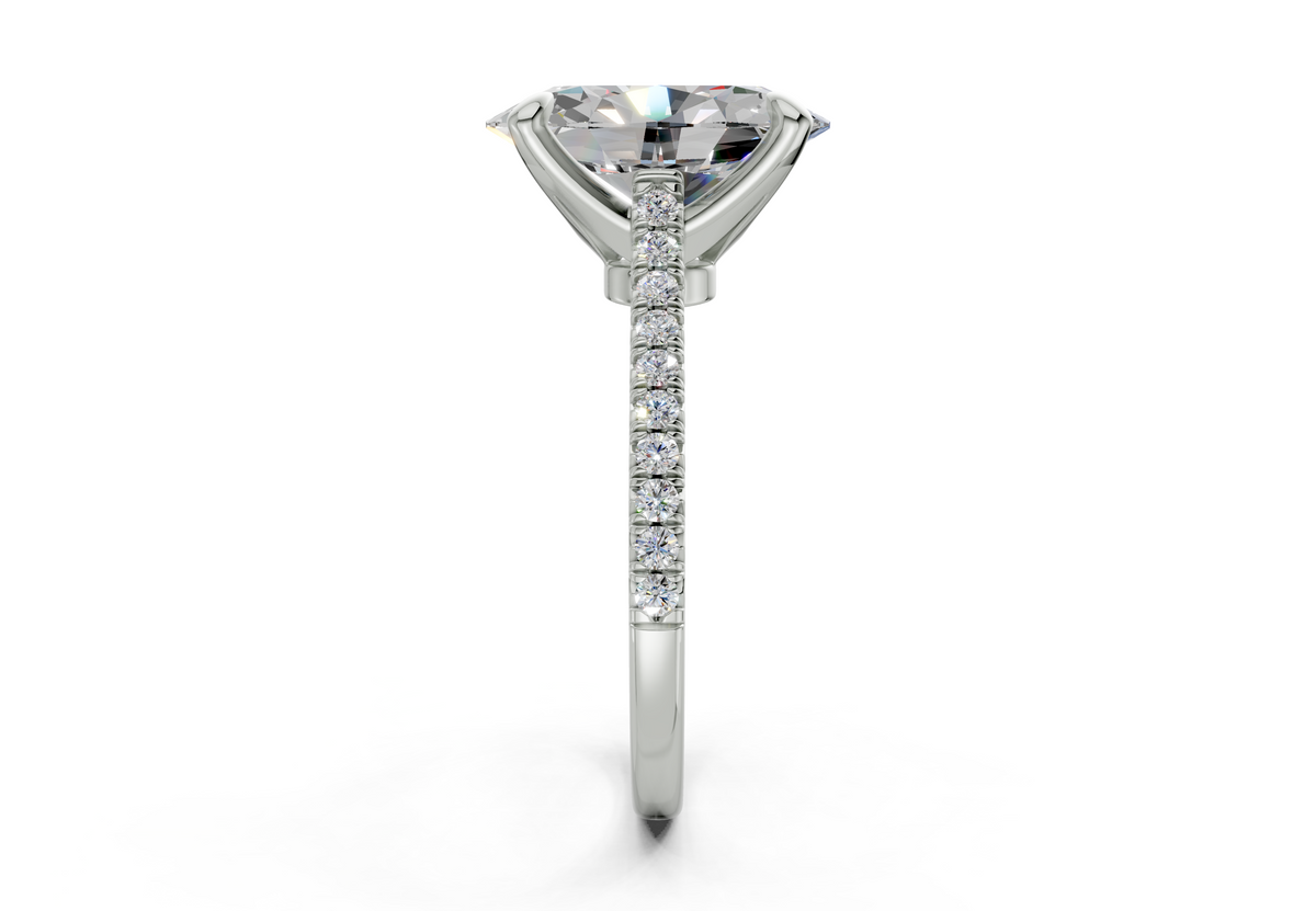 The West Village Pavé Engagement Ring