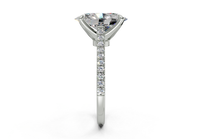 The West Village Pavé Engagement Ring