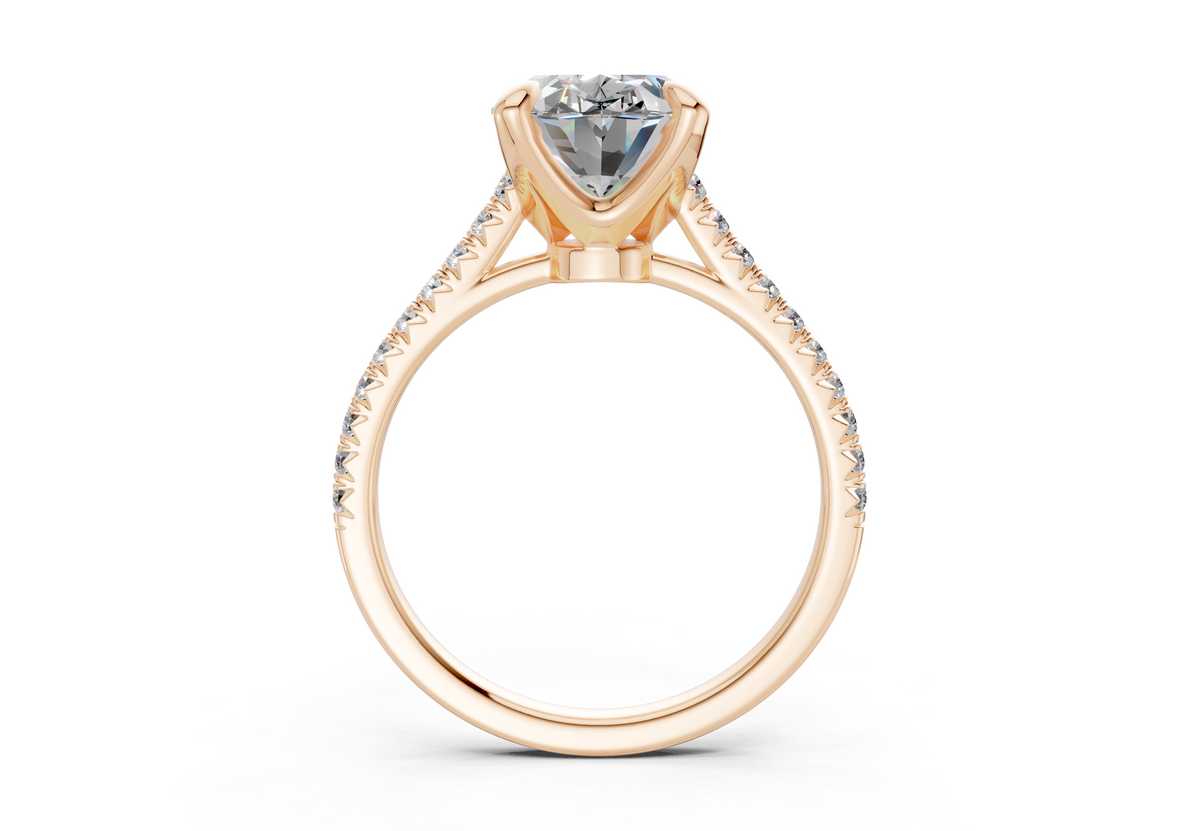 The West Village Pavé Engagement Ring