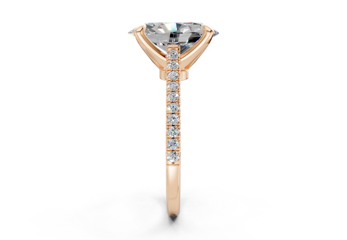 The West Village Pavé Engagement Ring