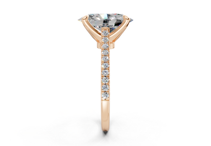 The West Village Pavé Engagement Ring