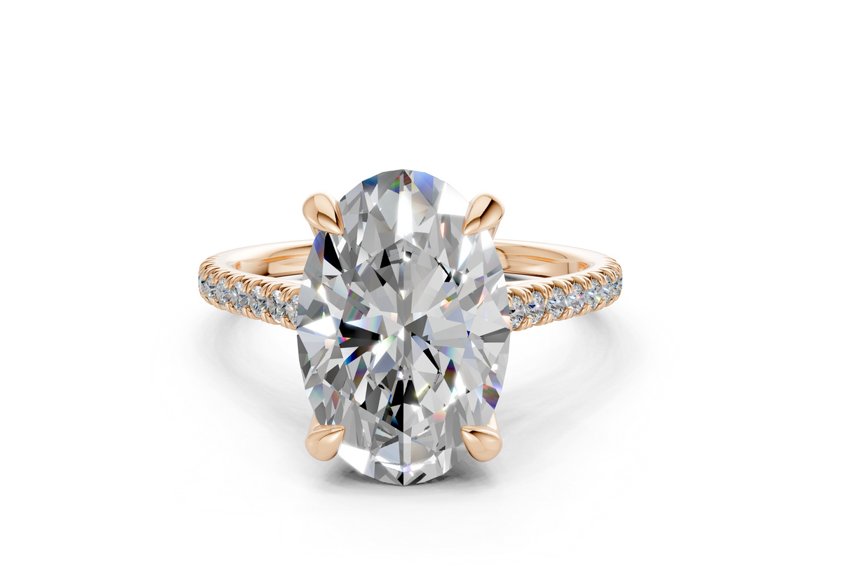 The West Village Pavé Engagement Ring