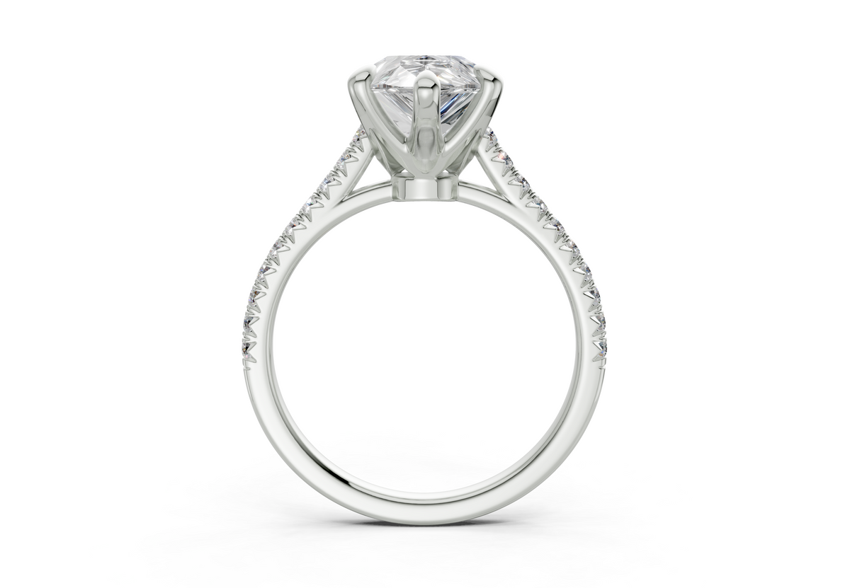The West Village Pavé Engagement Ring