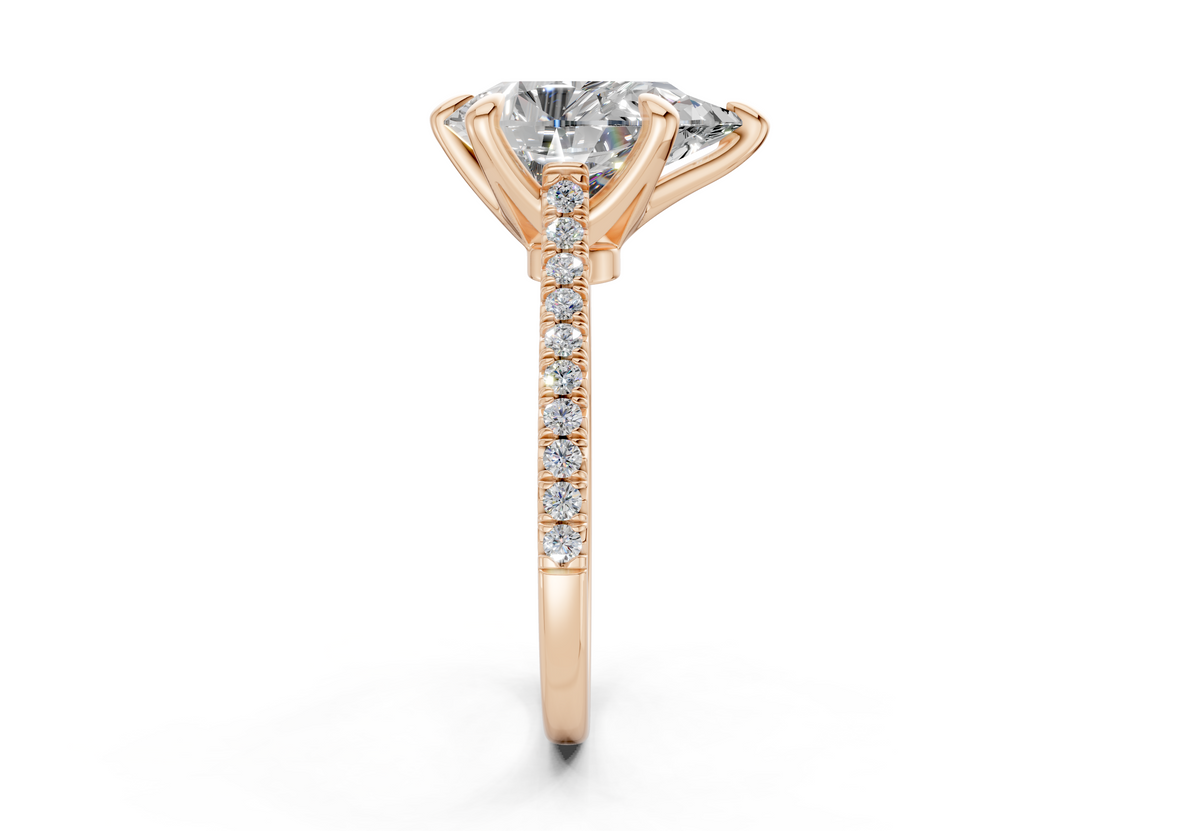The West Village Pavé Engagement Ring