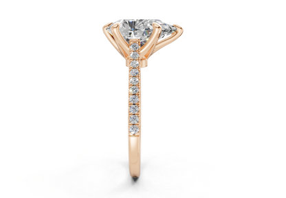 The West Village Pavé Engagement Ring