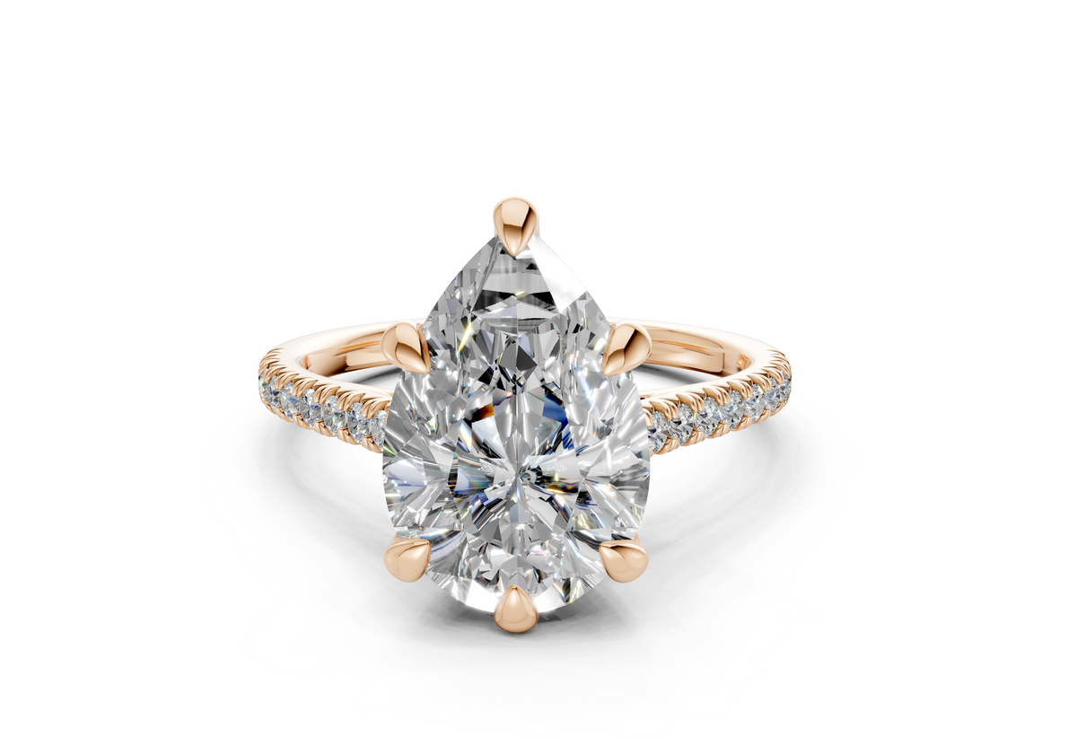 The West Village Pavé Engagement Ring