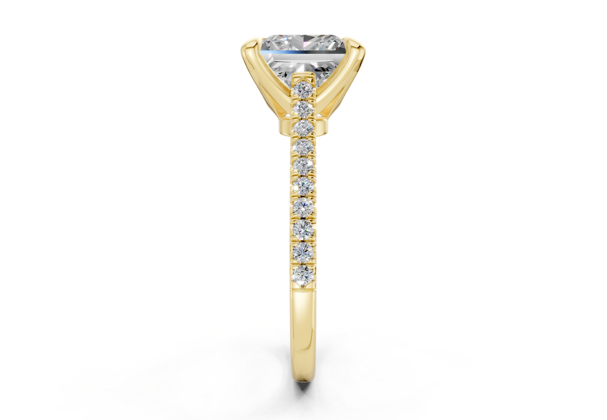 The West Village Pavé Engagement Ring