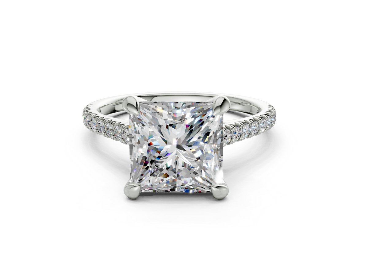 The West Village Pavé Engagement Ring