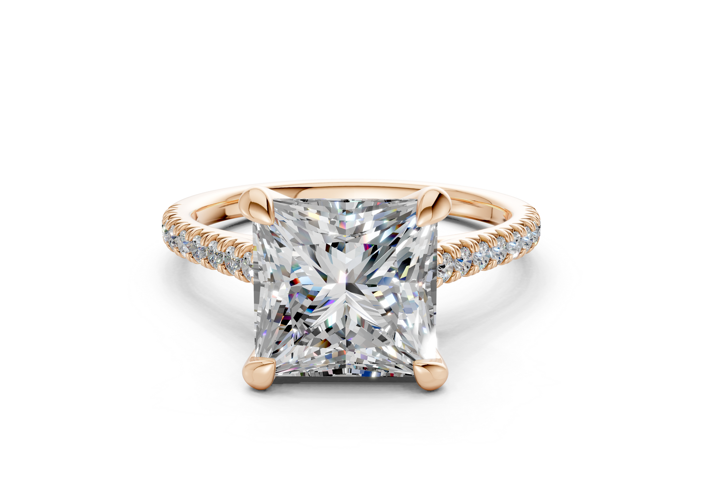 The West Village Pavé Engagement Ring