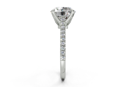 The West Village Pavé Engagement Ring