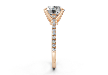 The West Village Pavé Engagement Ring