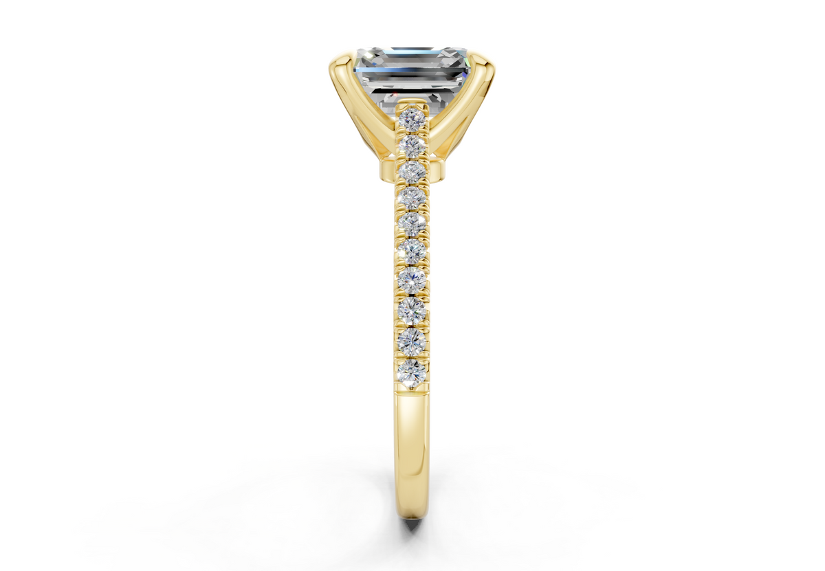 The West Village Pavé Engagement Ring