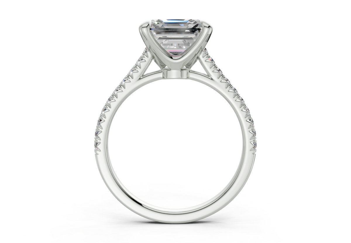 The West Village Pavé Engagement Ring