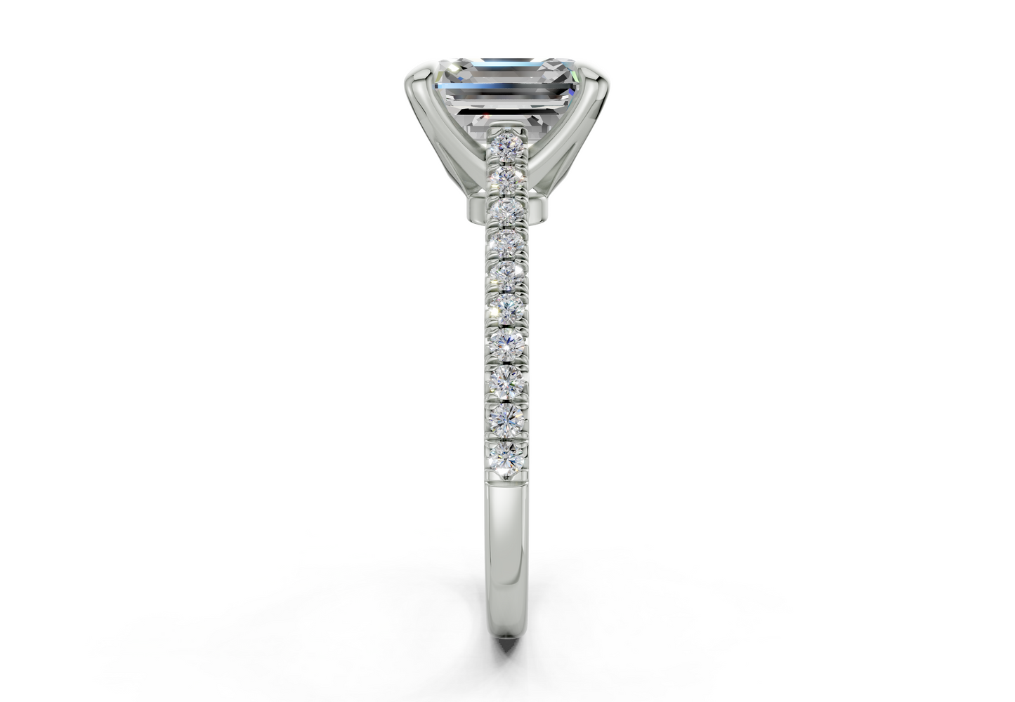 The West Village Pavé Engagement Ring