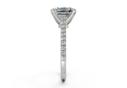 The West Village Pavé Engagement Ring