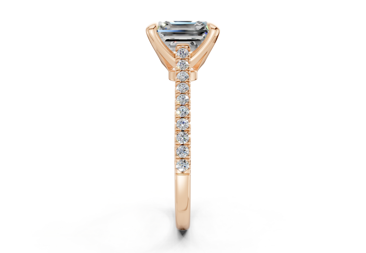 The West Village Pavé Engagement Ring
