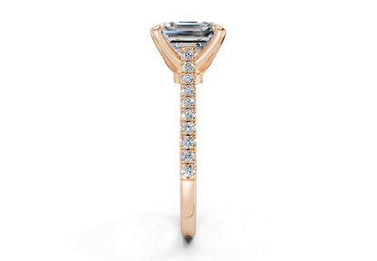 The West Village Pavé Engagement Ring
