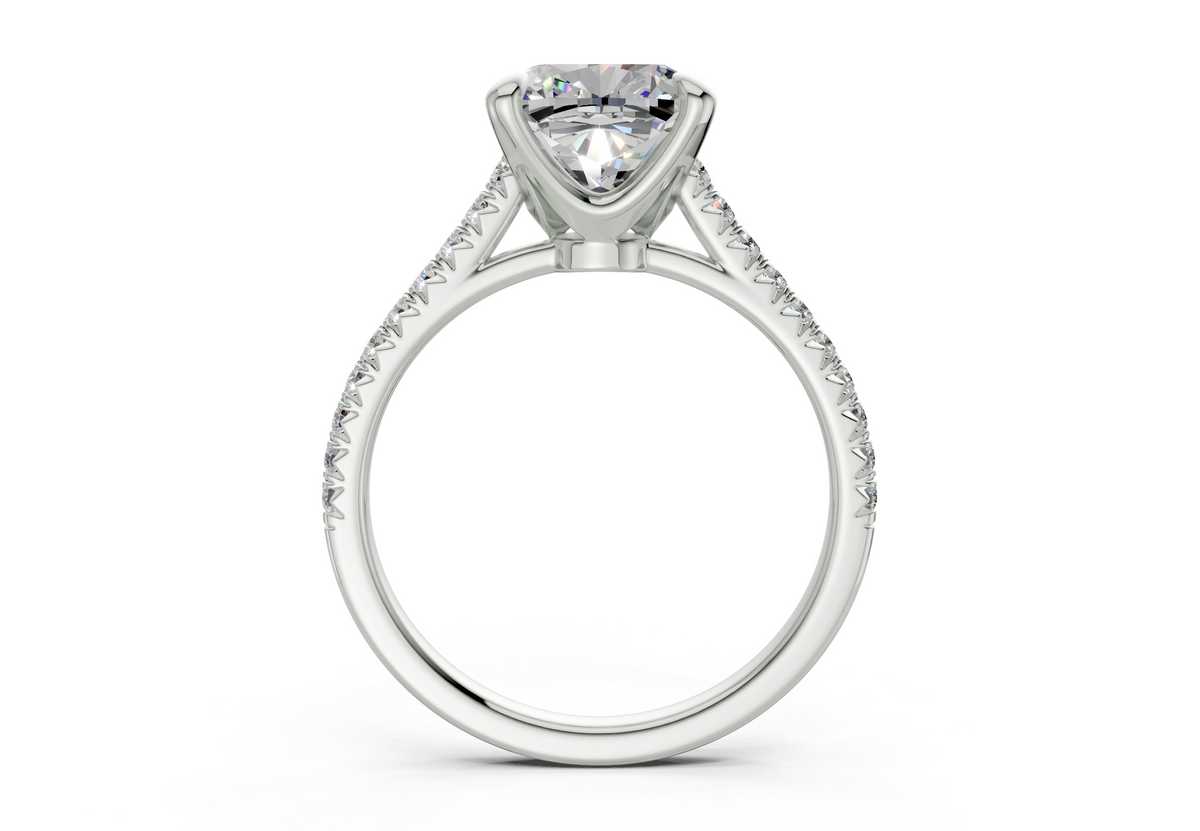 The West Village Pavé Engagement Ring