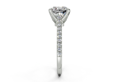 The West Village Pavé Engagement Ring