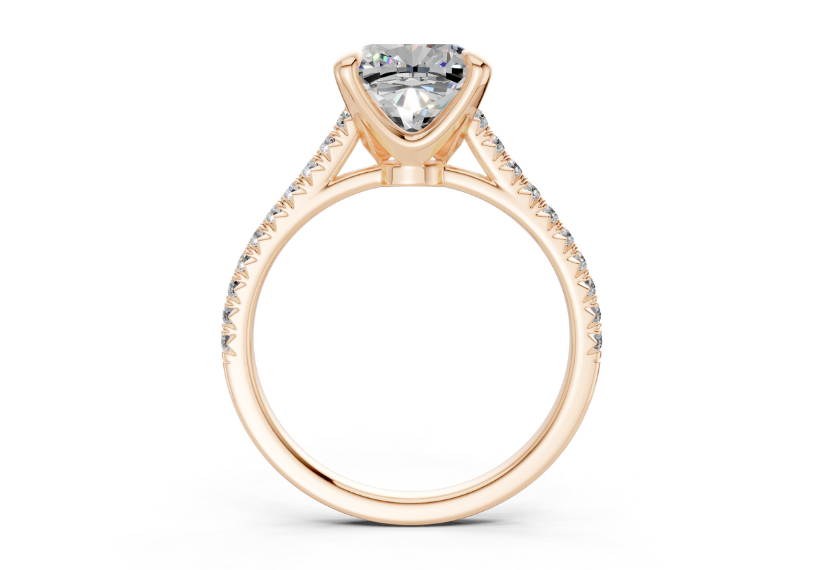The West Village Pavé Engagement Ring