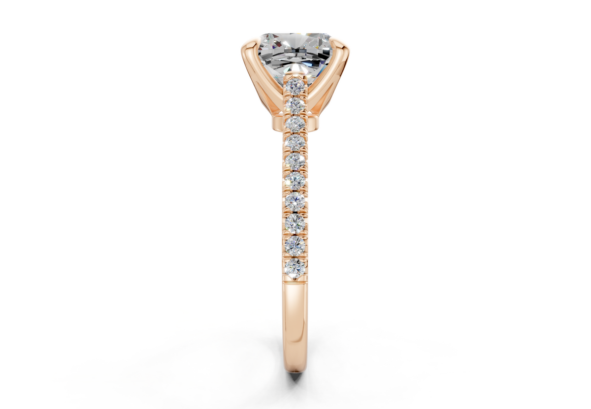 The West Village Pavé Engagement Ring